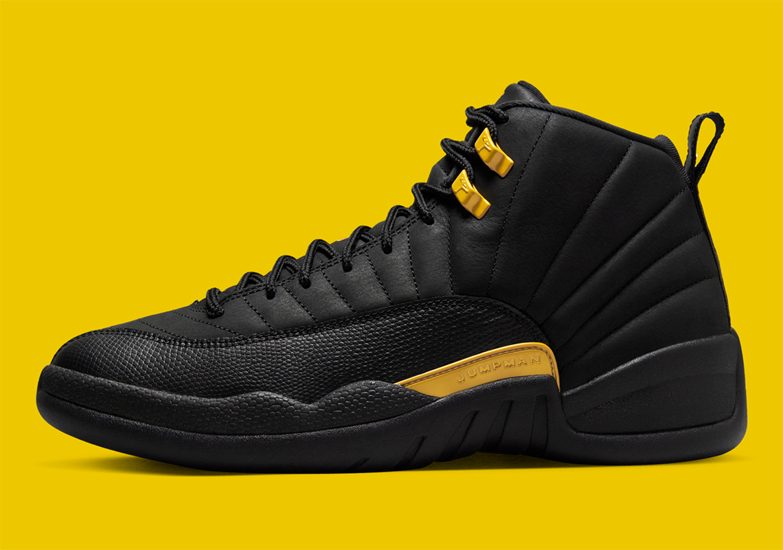 Black yellow hot sale 12s