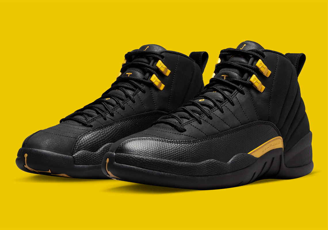 Official Images Of The Air Jordan 12 "Black/Taxi"