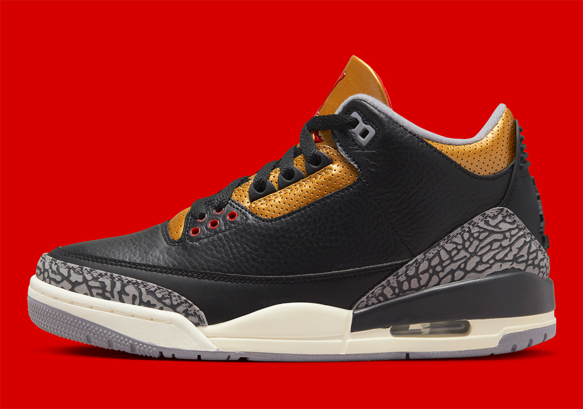 Adding to Jordan Brand's "Wheat" Collection is the winterized version of the Womens Black Cement Gold Ck9246 067 1