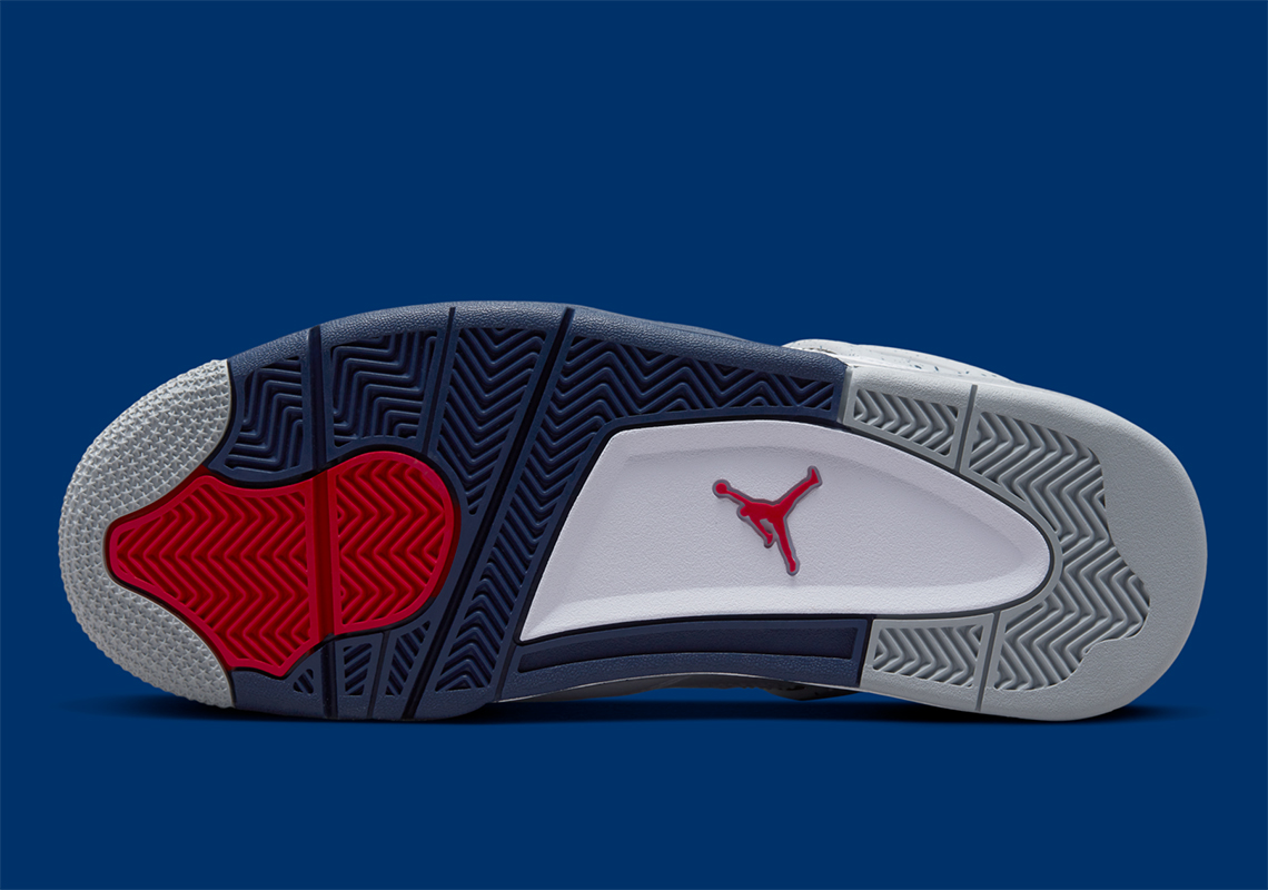 Air jordan neuves 4 White Navy Dh6927 140 Official Images 2