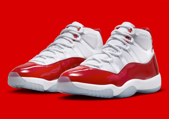 Official Images Of The Air Jordan 11 “Cherry”