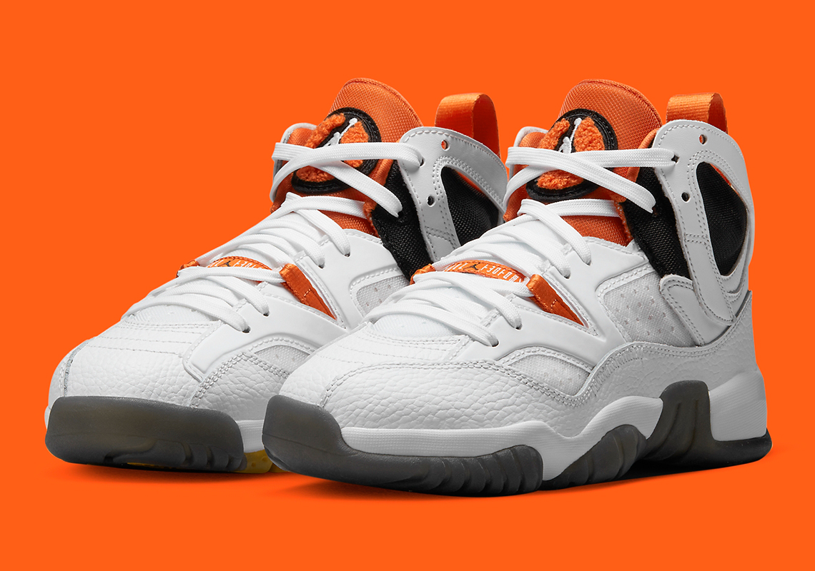 The Jordan Two Trey Appears In The Signature "Starfish" Orange