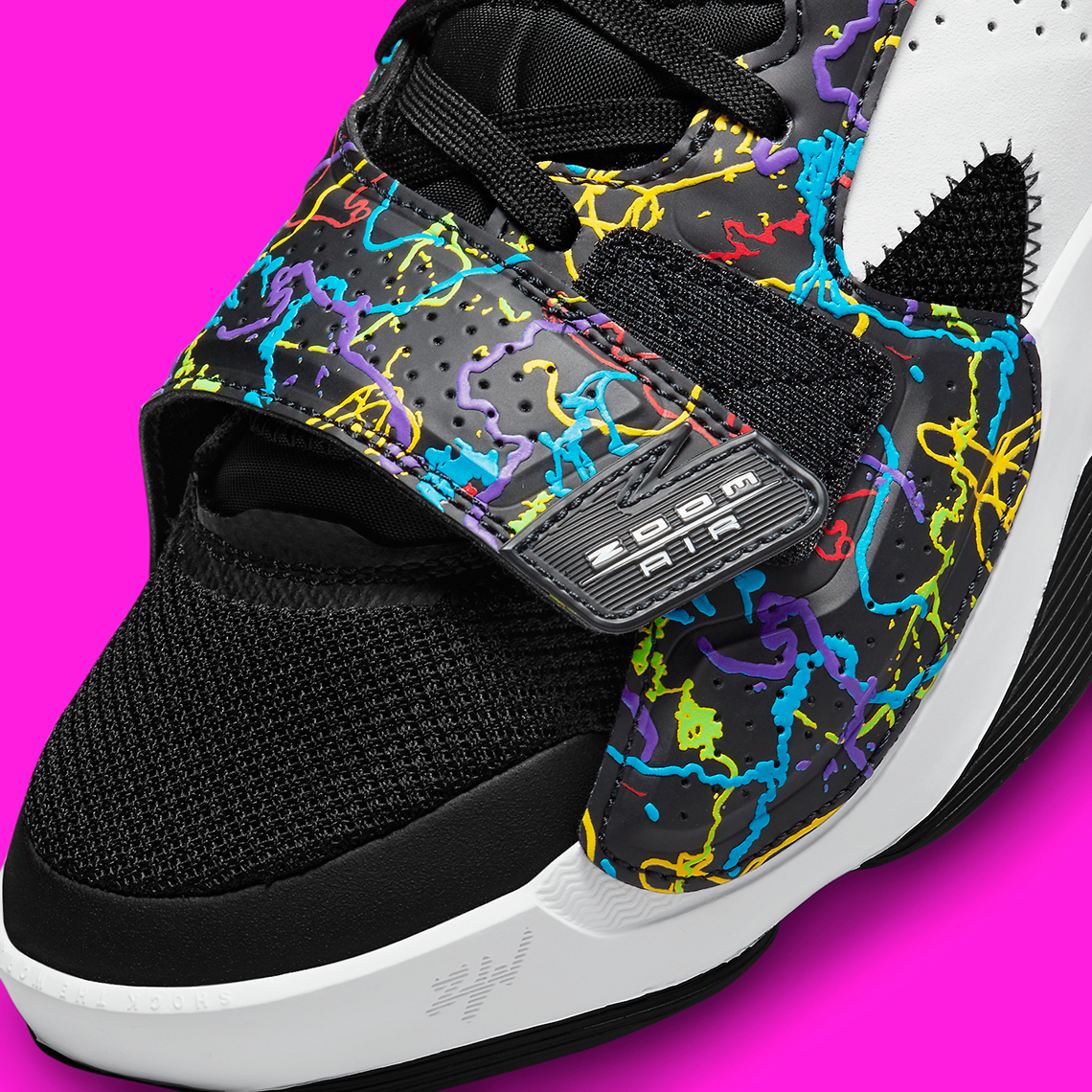 jordan zion 2 black white multi color do9068 003 7