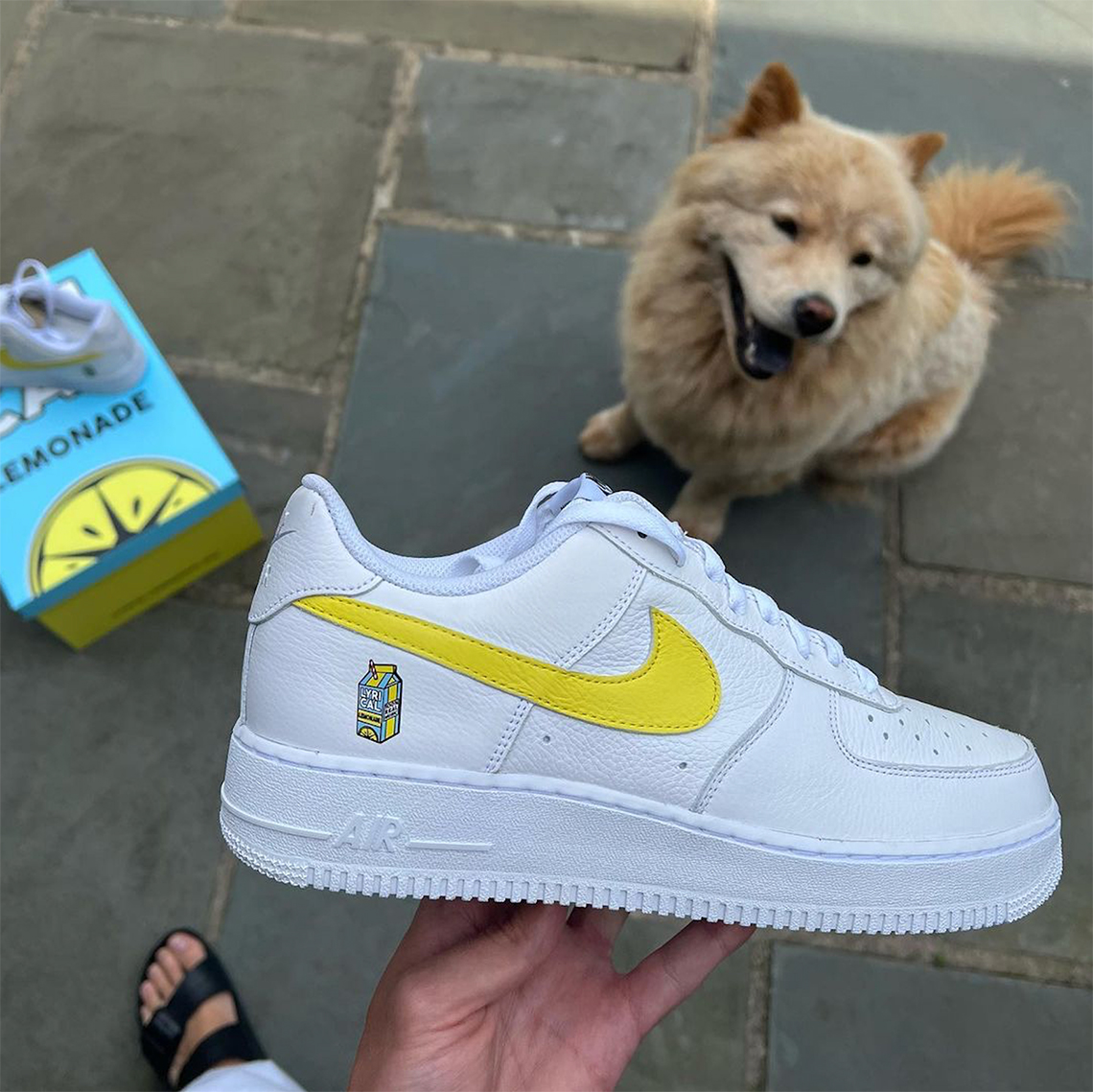 Off White AF1 Lemonade – The Wicker Bee