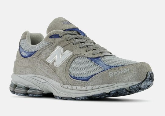 The New Balance 2002R GORE-TEX Built With Faded And Worn Uppers