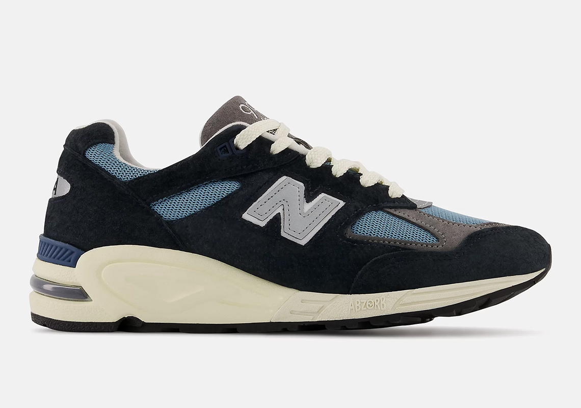 国内正規‼️ NEW BALANCE M990v2 NAVY 復刻 入手困難-