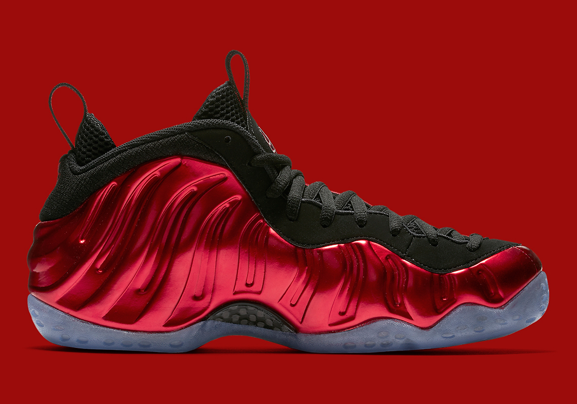 Nike on sale red foamposite