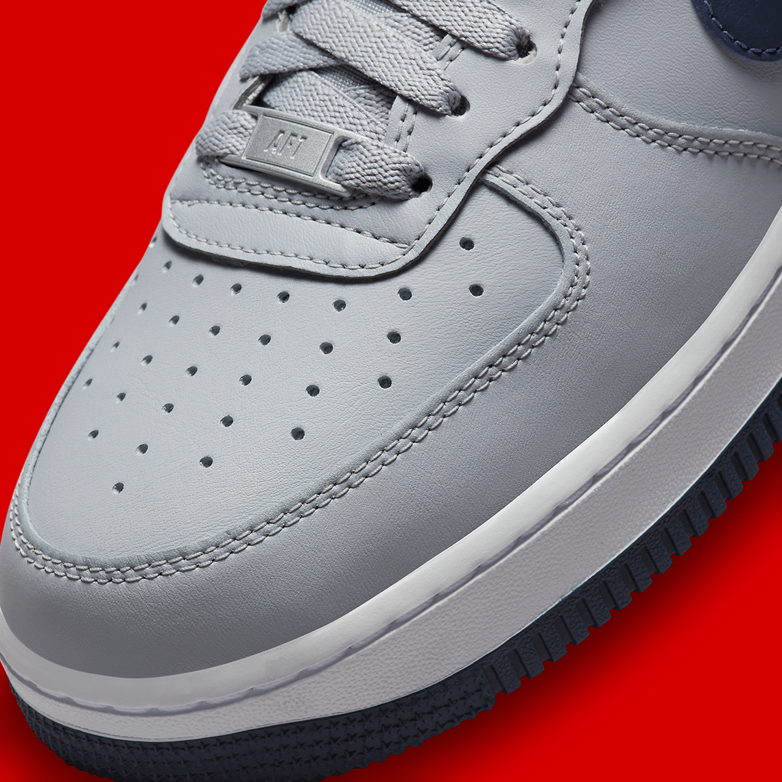 New England Patriots Colors Land On This Nike Air Force 1 High - Sneaker  News