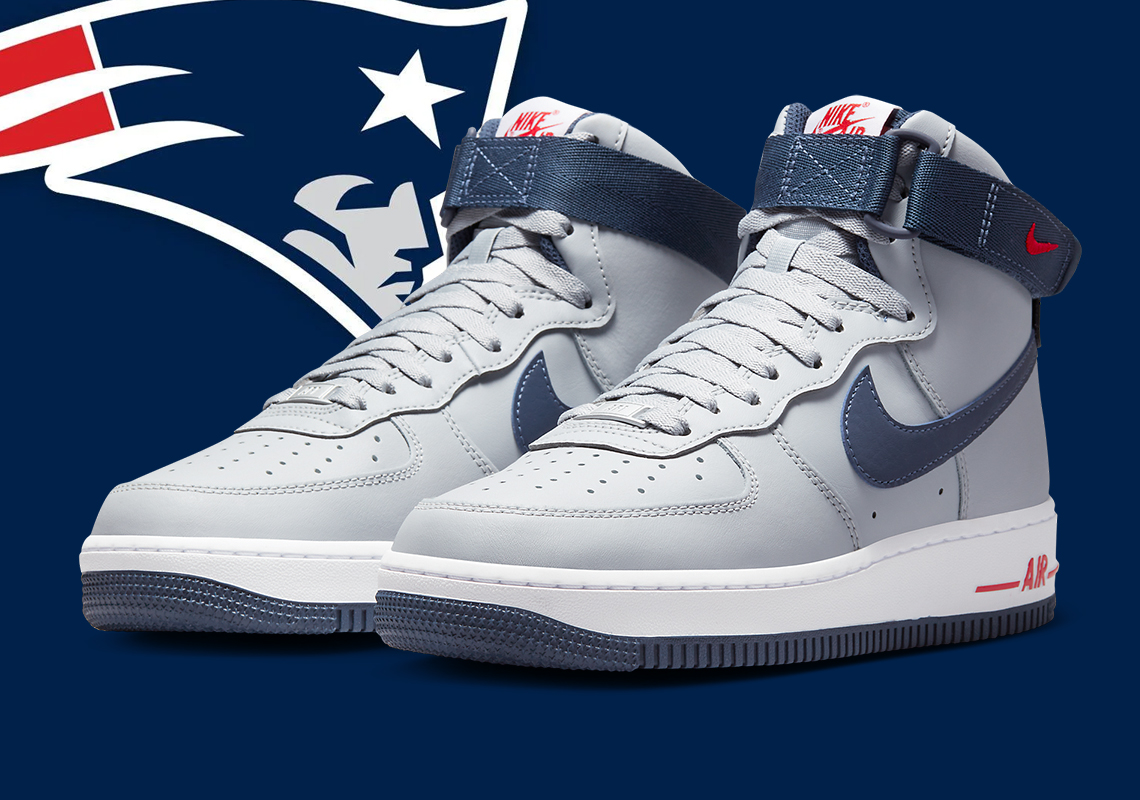 New England Patriots Team Colors Outfit The Nike Air Force 1 High