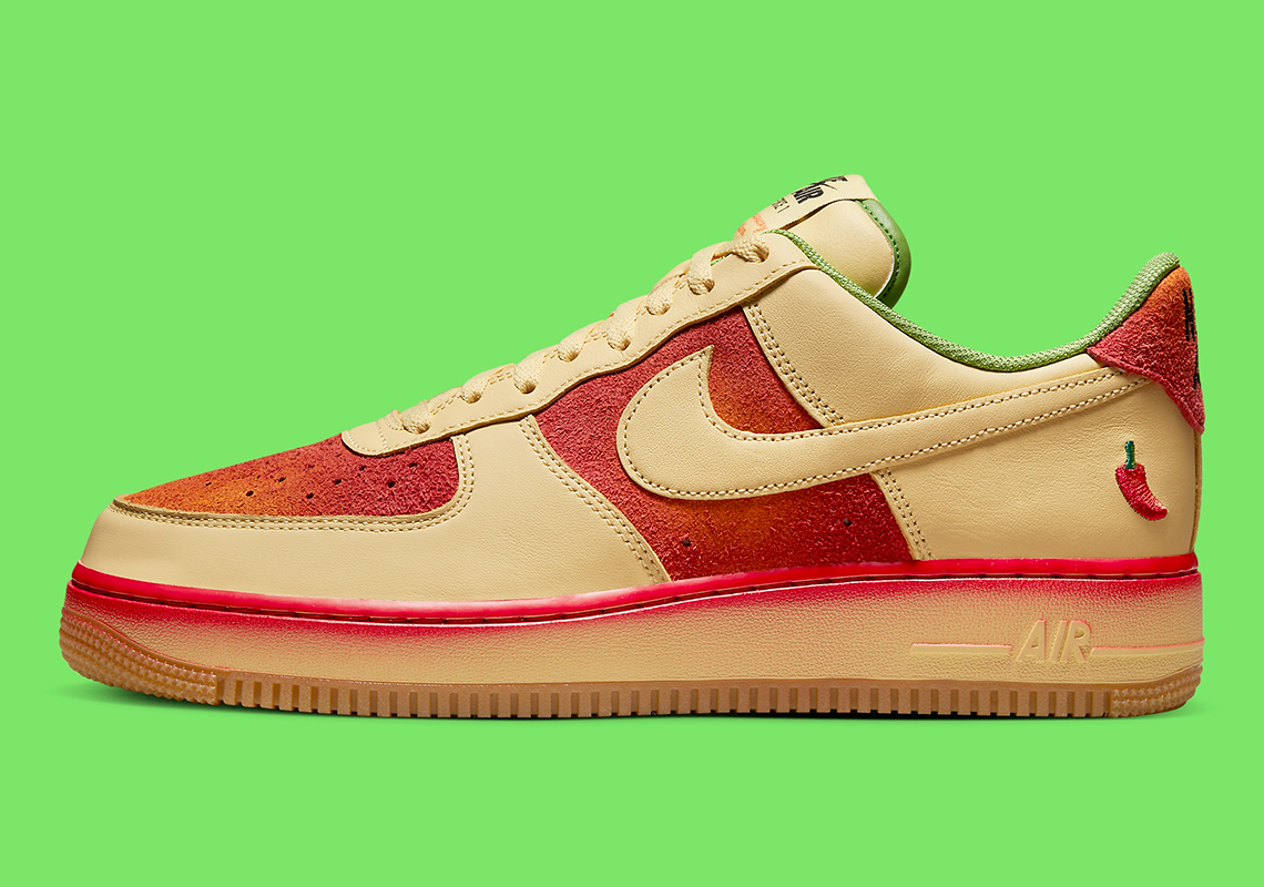Nike Spices Up The Air Force 1 Low With The “Chili Pepper”