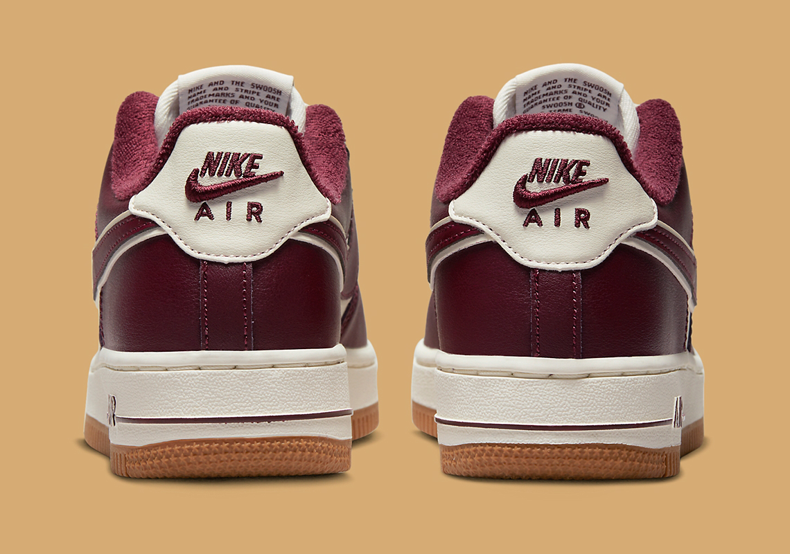 Nike Air Force 1 Low Gs Team Red Gum Dq5972 100 3