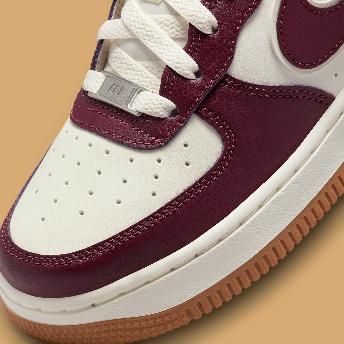 Nike Air Force 1 Low Gs Team Red Gum Dq5972 100 4