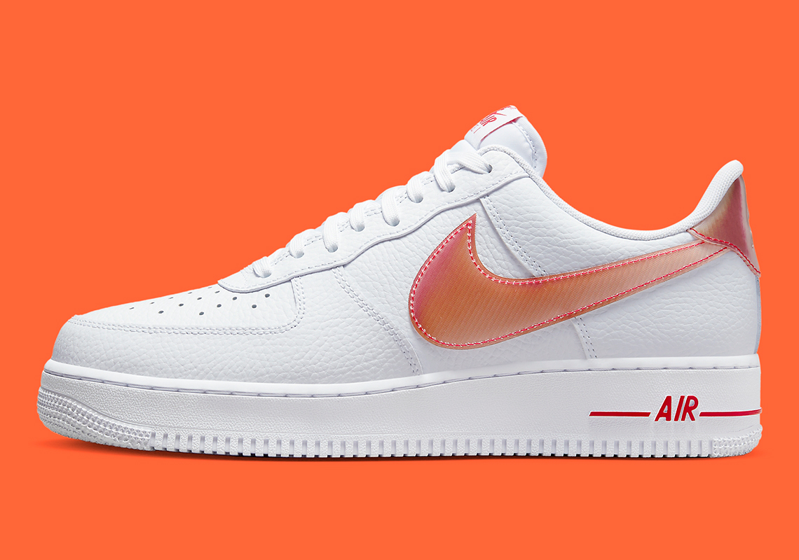 Nike Adds Jumbo Lenticular Swooshes To The Air Force 1 Low
