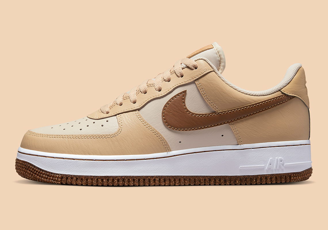 Buy Nike Air Force 1 '07 LV8 Men's Shoes, Pearl White/Ale Brown