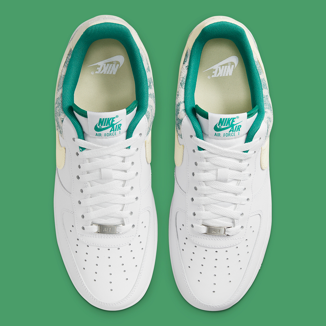 Nike Air Force 1 Low Sail Green DX3365-100 | SneakerNews.com