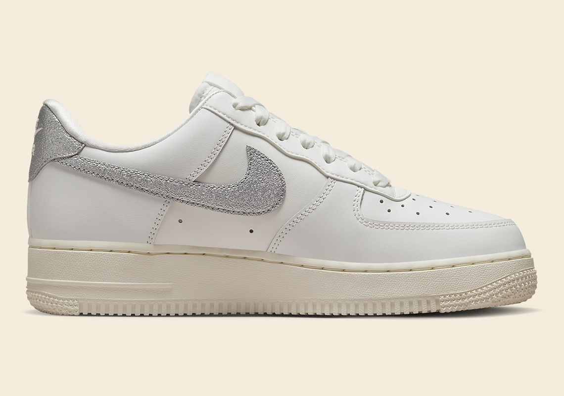 Nike Air Force 1 '07 Essential White / Light Silver Low Top Sneakers -  Sneak in Peace