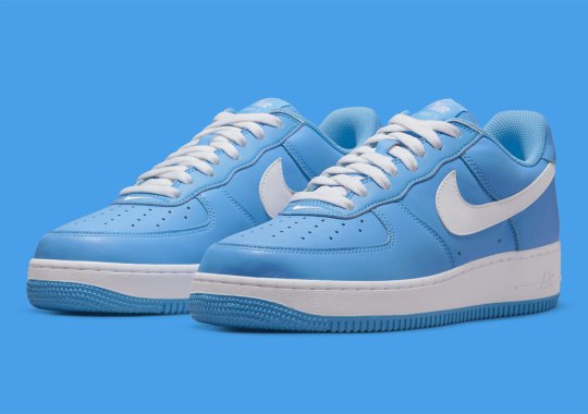 “University Blue” Helps Celebrate The Nike Air Force 1’s 40th Anniversary
