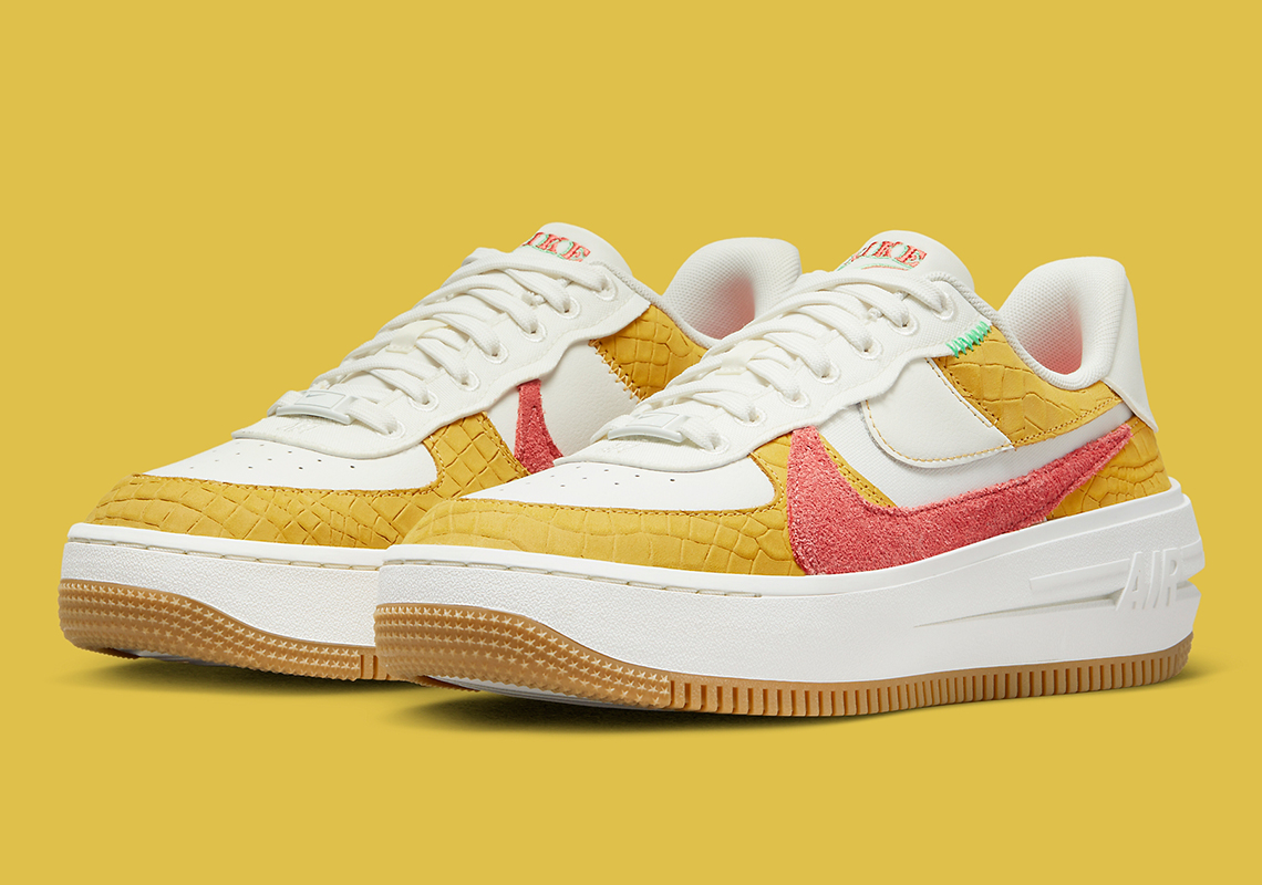 Exotic Textures Cover The Nike Air Force 1 PLT-AF-ORM