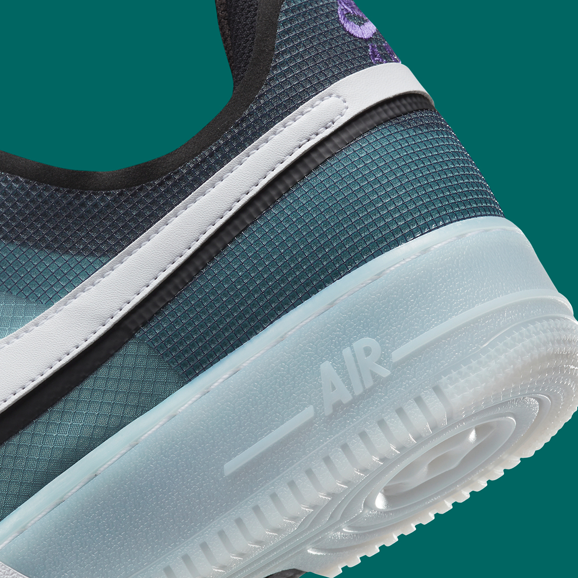 nike air force 1 react updos teal dm0573 400 6