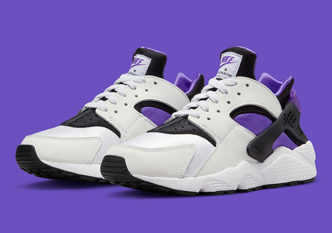 Purple and hot sale white huaraches