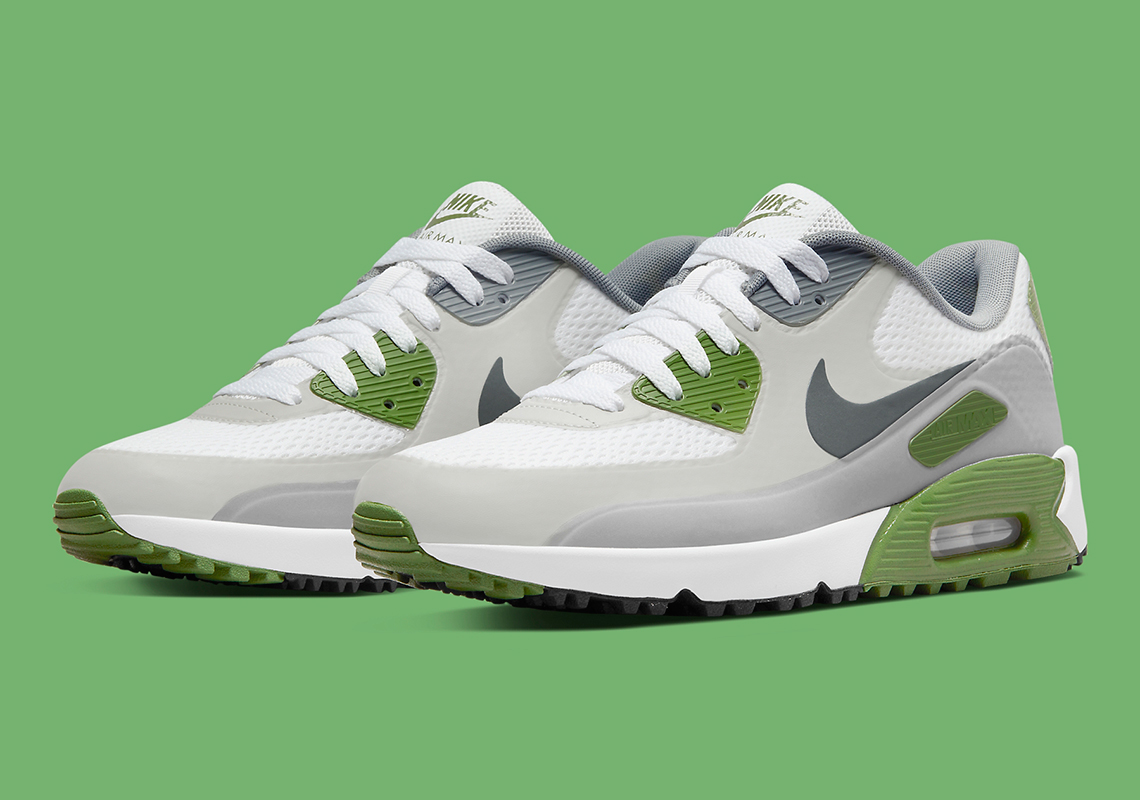 The Grayscale Nike Air Max 90 G Gets Livened With Pickle Green