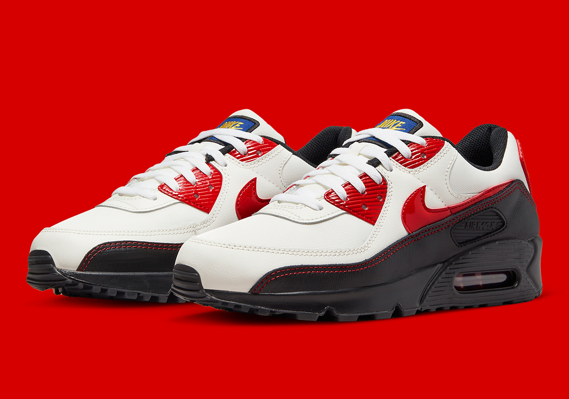 NIKE AIR MAX90 SE " SAIL RED " 24cm