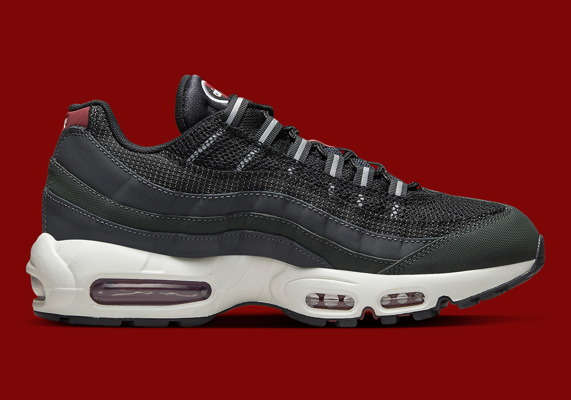 Nike Apart from Nike Air Max 95 Grey Team Red Dq3982 0013