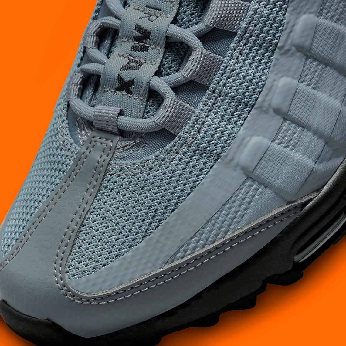 consultor Ernest Shackleton Tomar conciencia Nike Air Max 95 Ultra Grey Orange Black DX2658-002 | SneakerNews.com