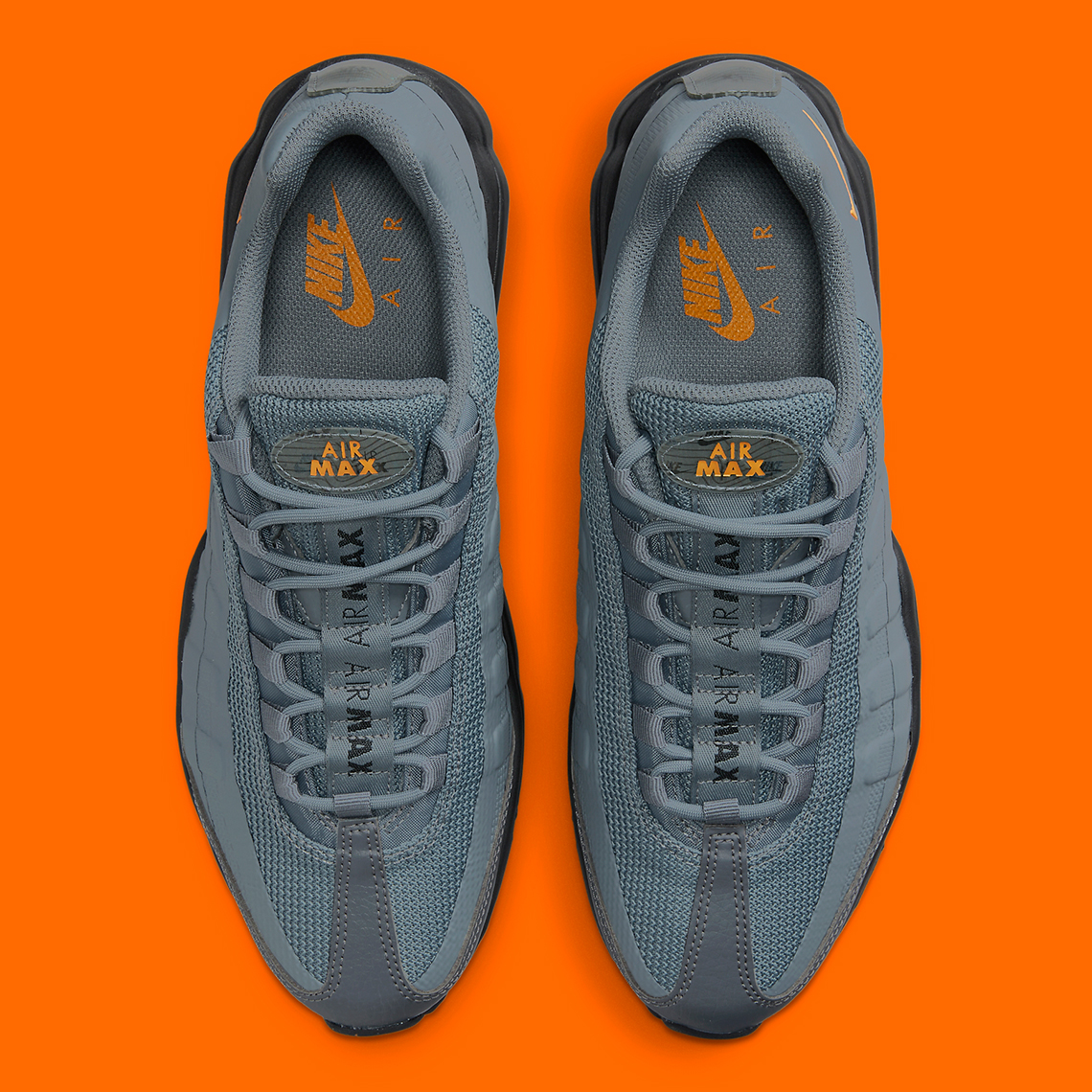 Nike Air Max 95 Ultra Grey Black Orange Dx2658 002 5