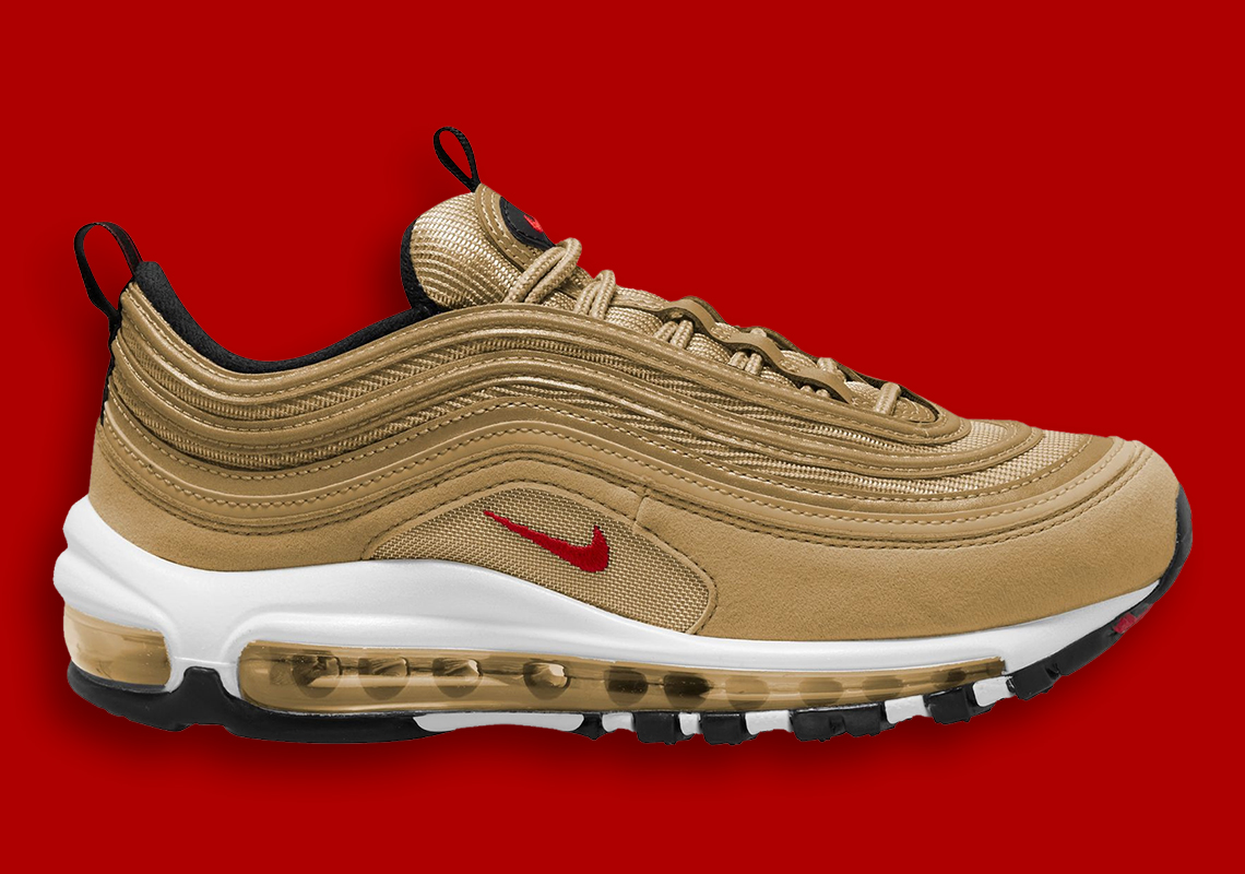 Red and gold deals air max 97