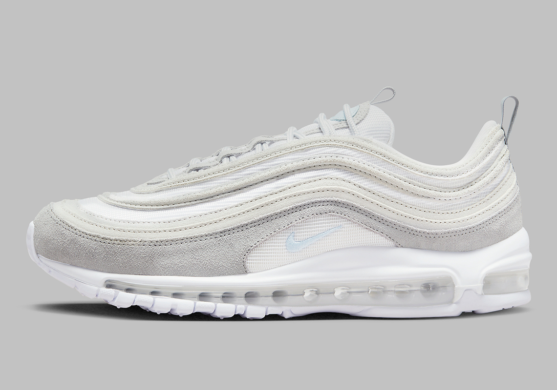 White and grey on sale air max 97