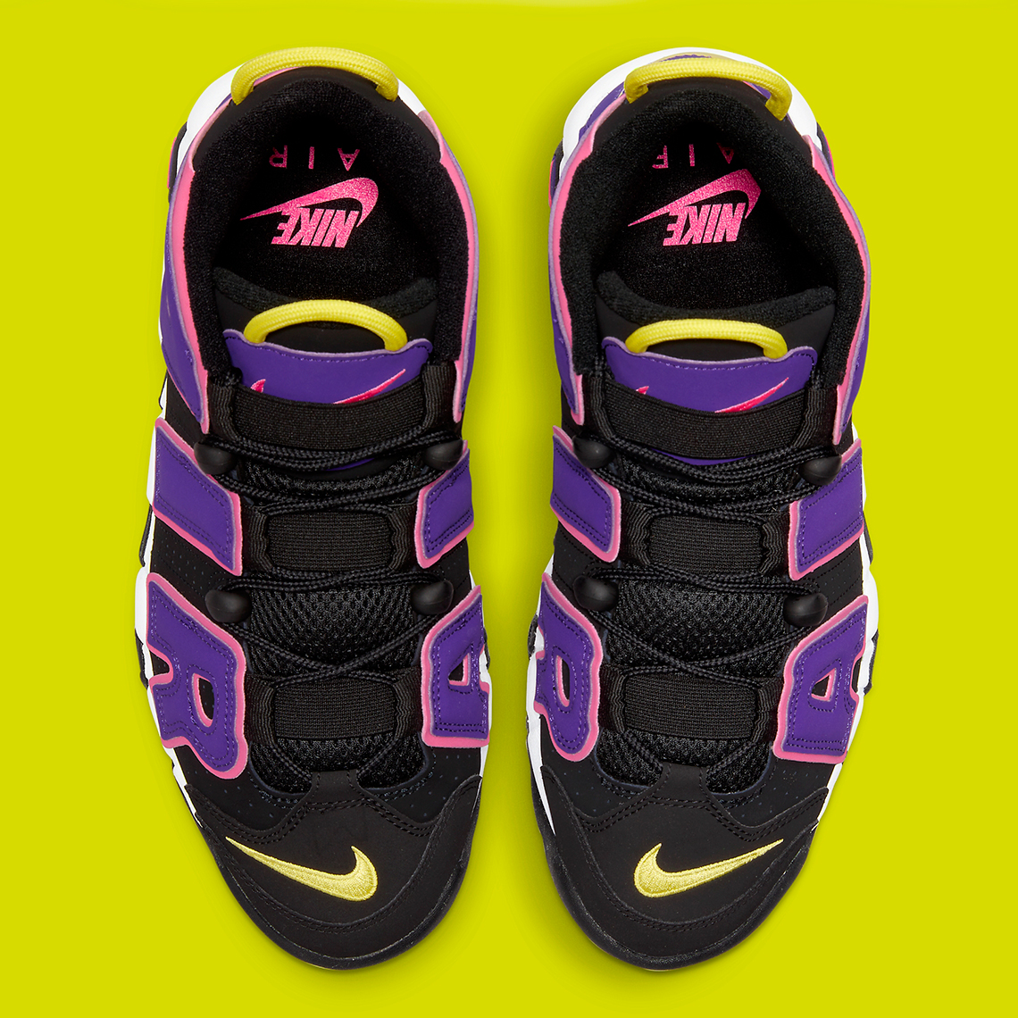 Nike Air More Uptempo Black Multi Color Court Purple Dz5187 001 1