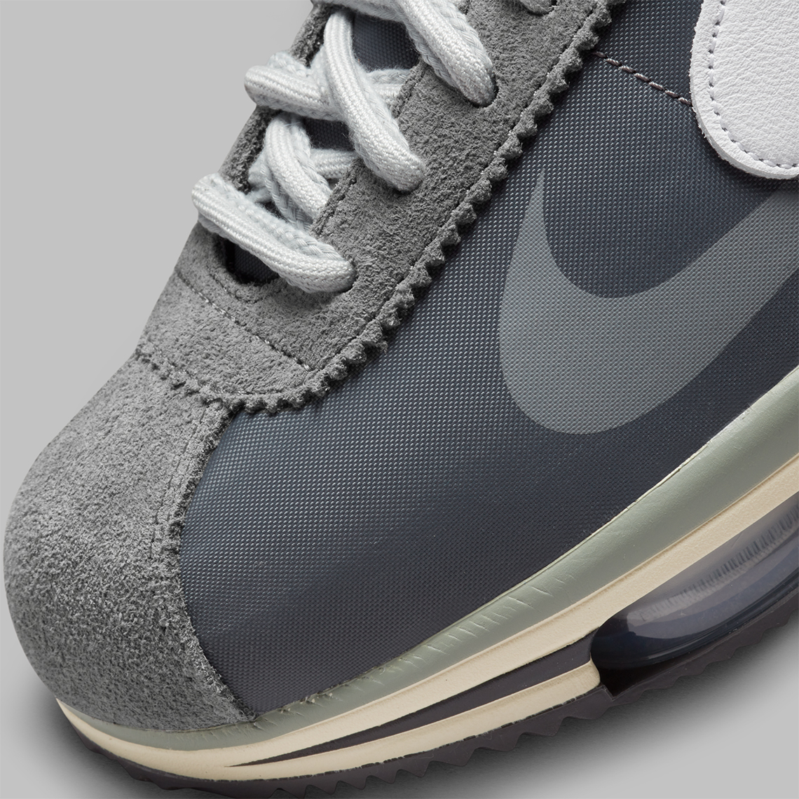 Nike Cortez Sacai Grey White Dq0581 001 7