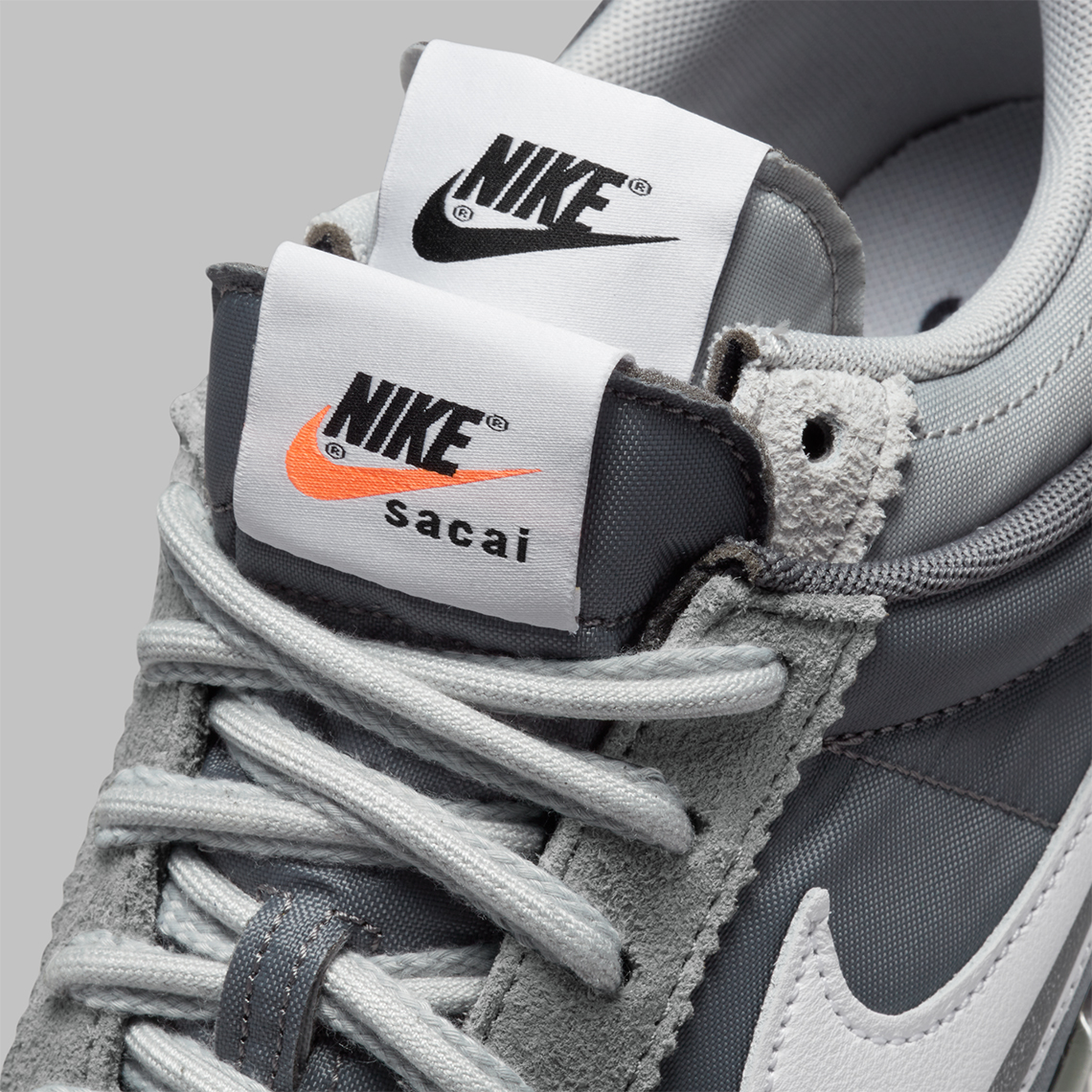 Nike Cortez Sacai Grey White Dq0581 001 9