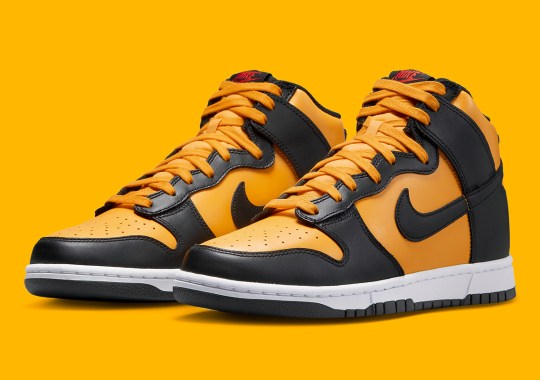 Official Images Of The Nike Dunk High “Bruce Lee”