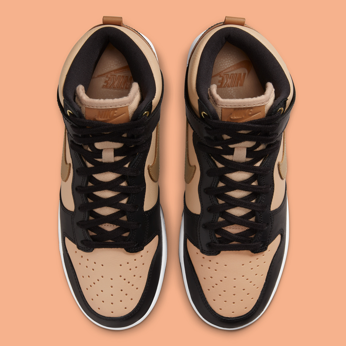 Nike Dunk High LXX Black Flax Vachetta Tan DX0346-001