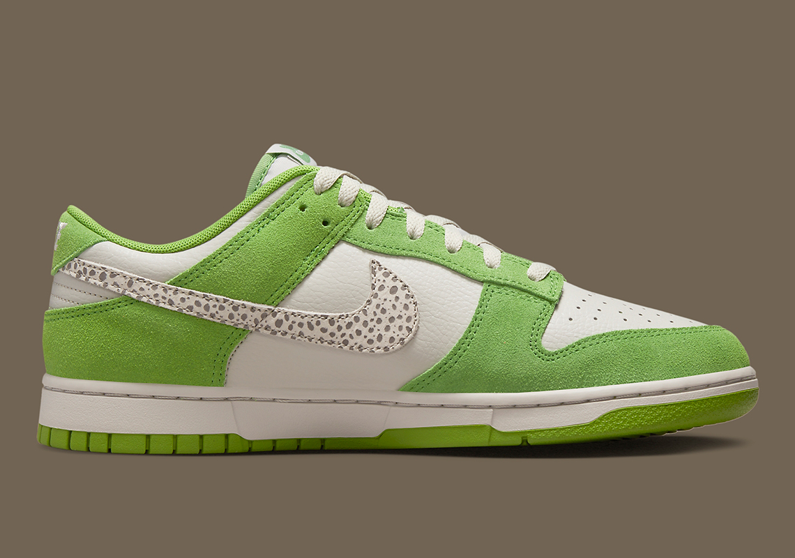 Safari Patterns Appear On The Nike Dunk Low “Chlorophyll” | LaptrinhX ...