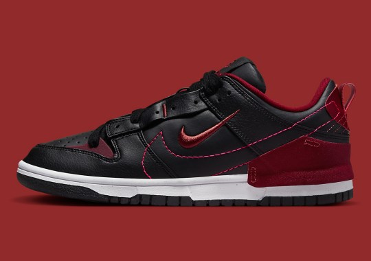 Beetroot Red Accents The Nike Dunk Low Disrupt 2