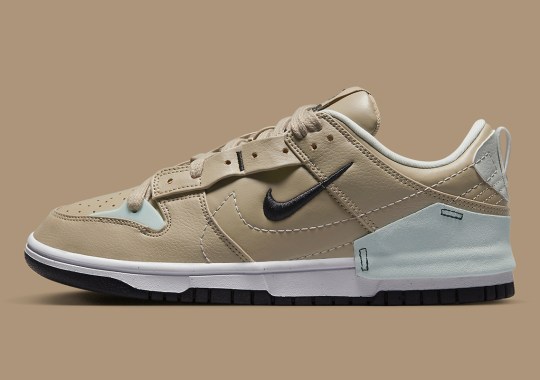 Sandy Tones Take Over The Latest michigan nike Dunk Low Disrupt 2