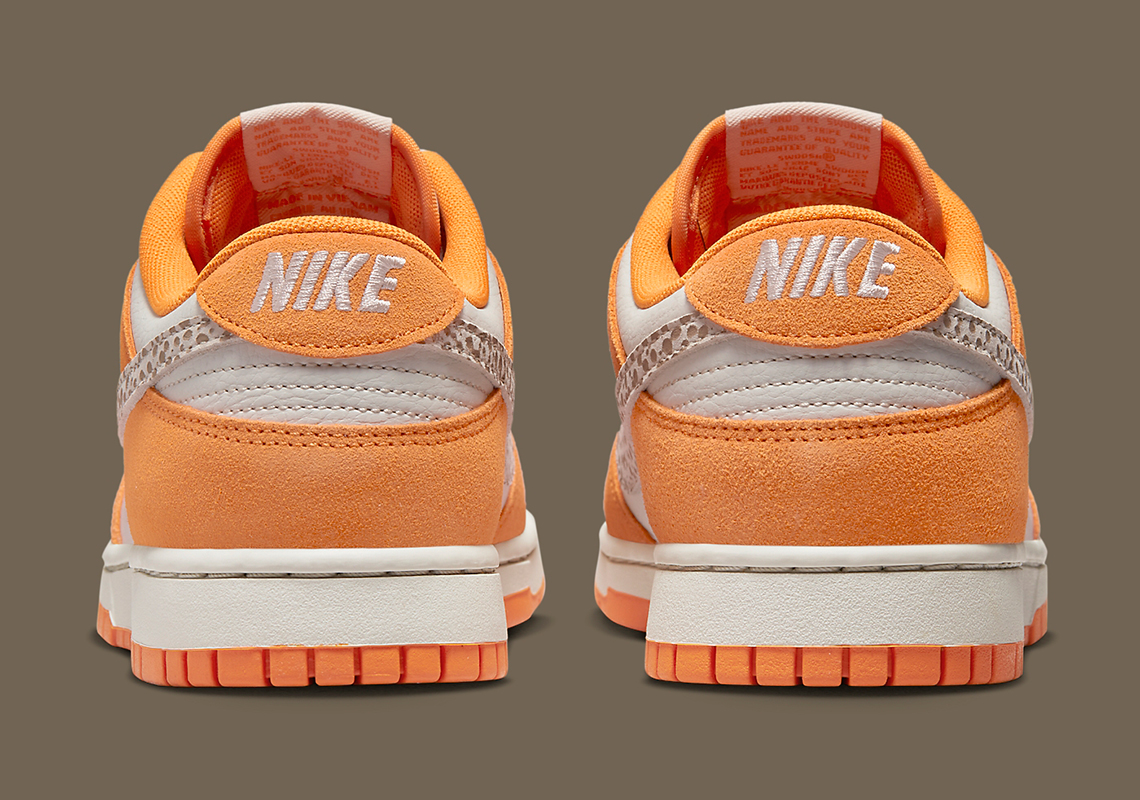 nike dunk low kumquat light bone dark driftwood dr0156 800 7