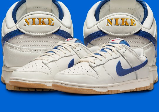 The Nike Dunk Low Features Typeface Of U.S. Currency