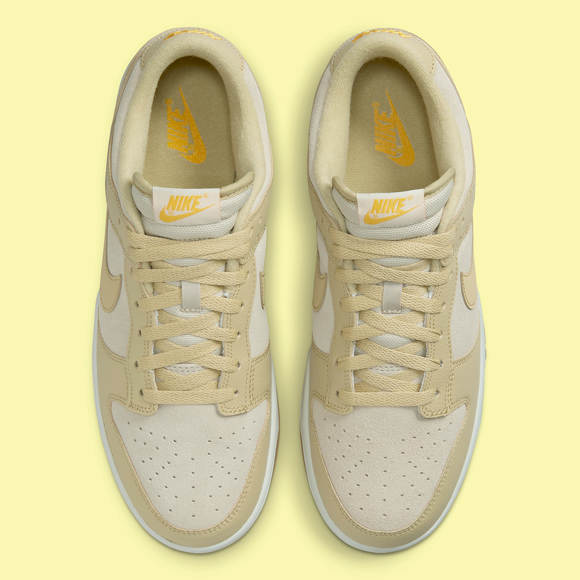 Nike Dunk Low Khaki Yellow Gum DZ4513-200 | SneakerNews.com