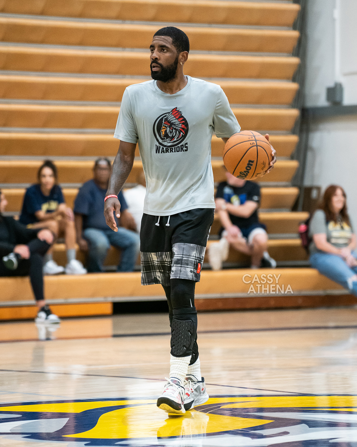 Kyrie irving wearing store flytrap