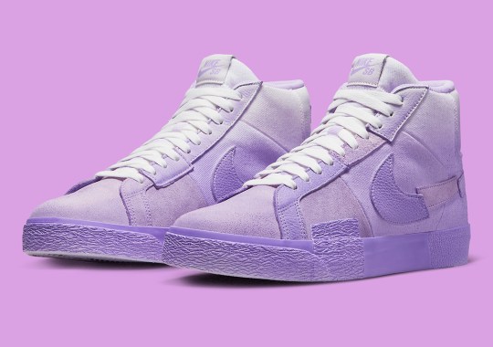 The Nike SB Blazer Mid Edge Receives A Dose Of Lilac