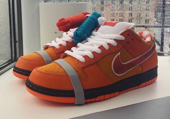 First Official Look At The Concepts x Nike SB Dunk Low “Orange Lobster”