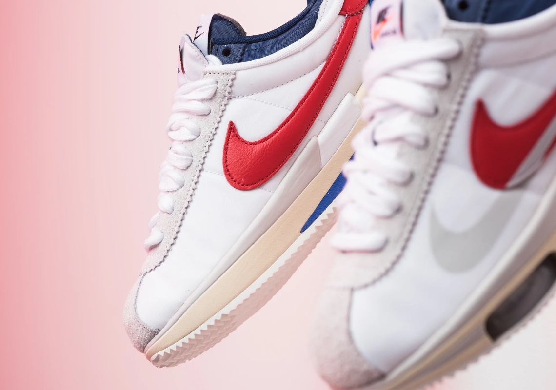 Sacai Nike Cortez 4.0 Red Dq0581 100 1