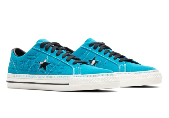 “Rapid Teal” Emboldens Sean Pablo’s Second Converse One Star Pro Ox