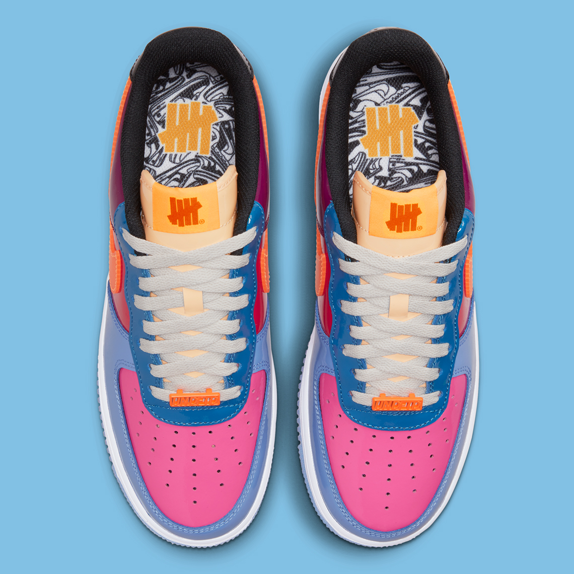 Undefeated Nike Air Force 1 Low Multi-Patent DV5255-400 