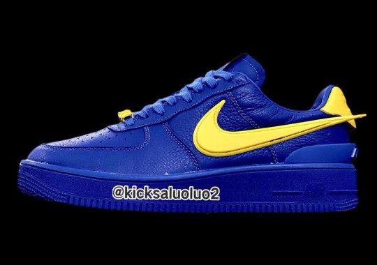 AMBUSH Applies A Vibrant Blue And Yellow Color Scheme To Its Nike Air Force 1 Low