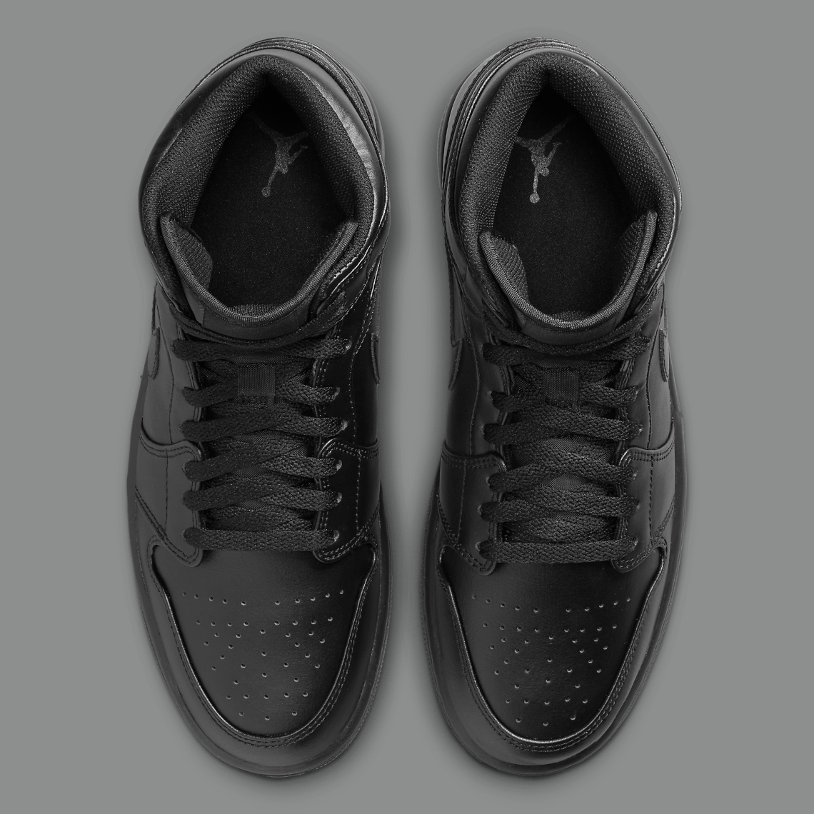 jordan1 mid black